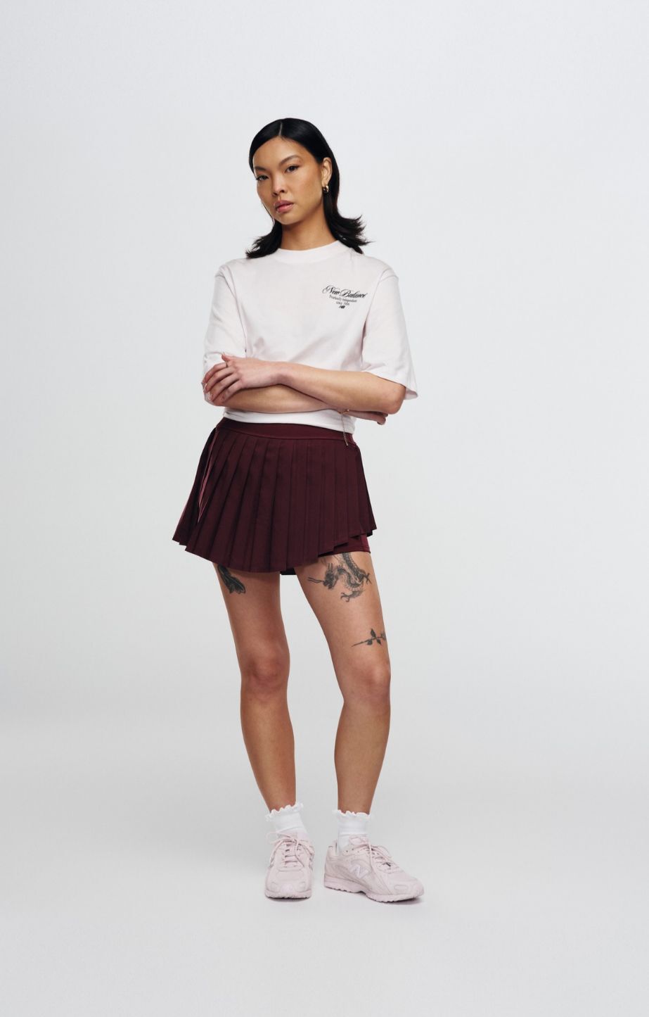 Woman wearing 204s